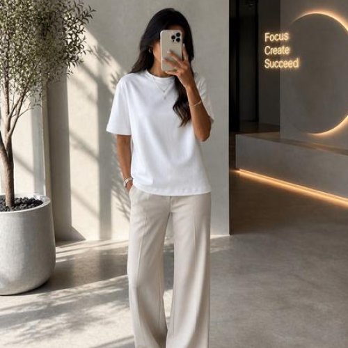 Футболка New Season (S-L) FB1705 white (лето) New Season FB1705 white