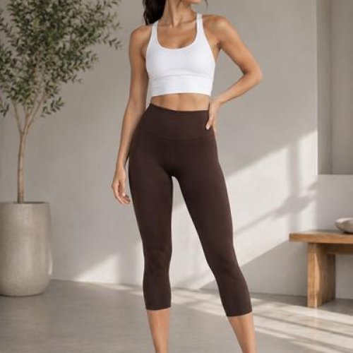 Велосипедки New Season (S-XL) K1715 brown (лето) New Season K1715 brown