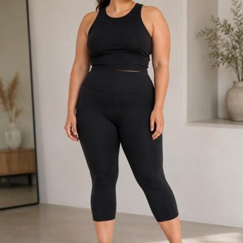 Велосипедки New Season (2XL-5XL) KB1714 black (лето) New Season KB1714 black