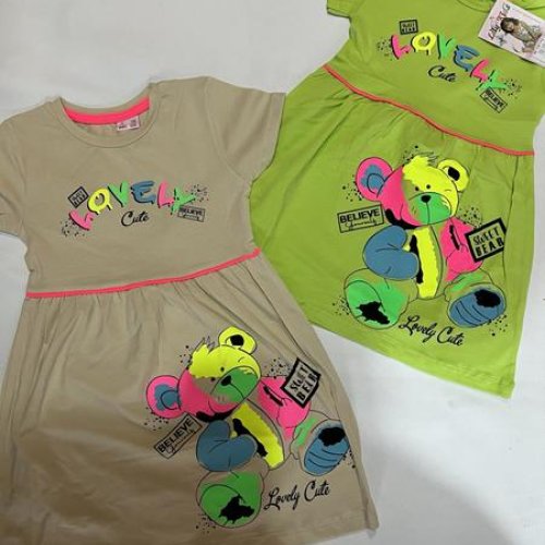 Платье Zayka (98-116) ZA2887 green (лето) Zayka ZA2887 green
