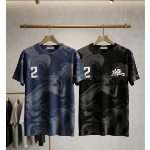 Футболка Style M.Clothes (S-2XL) 288 navy (лето) Style M.Clothes 288 navy