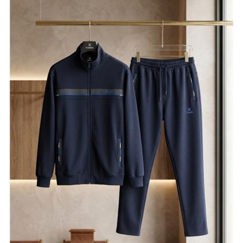 Костюм спорт Style M.Clothes (M-3XL) 328 navy (деми) Style M.Clothes 328 navy