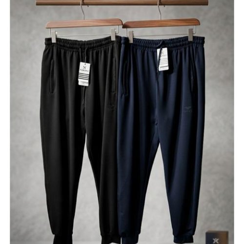 Штаны спорт Style M.Clothes (3XL-5XL) 348 navy (деми) Style M.Clothes 348 navy