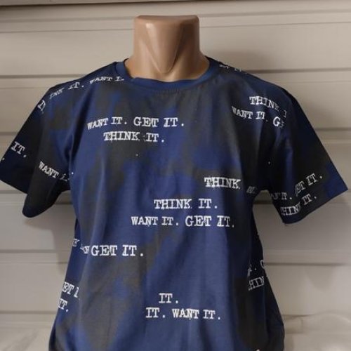 Футболка Panda (S-2XL) 1852 navy (лето) Panda 1852 navy