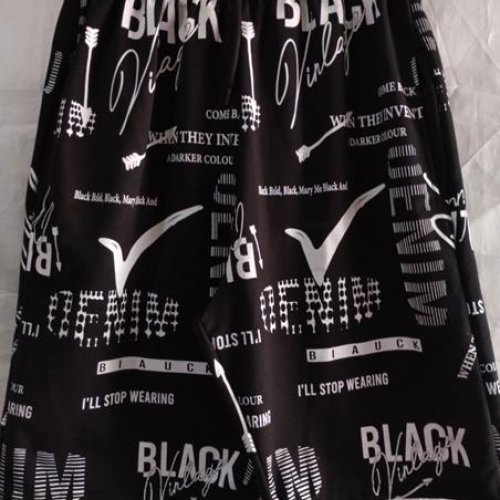 Шорты Panda (M-2XL) 1869 black (лето) Panda 1869 black