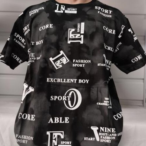 Футболка Panda (2XL-6XL) 1872 black (лето) Panda 1872 black
