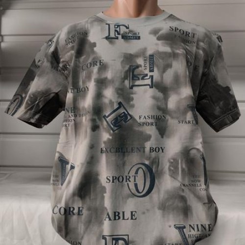 Футболка Panda (2XL-6XL) 1873 grey (лето) Panda 1873 grey