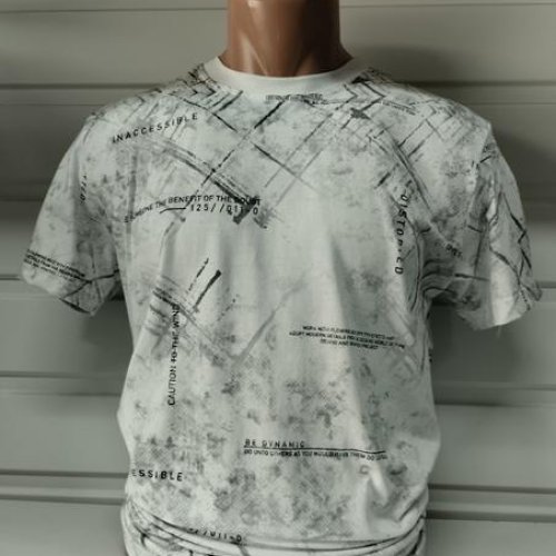 Футболка Panda (S-2XL) 1892 white (лето) Panda 1892 white