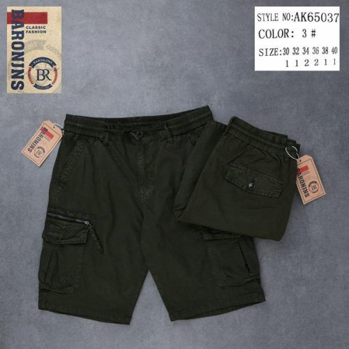 Шорты God Baron (30-40) 65037-3 khaki (лето) God Baron 65037-3 khaki