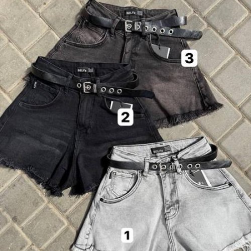 Шорты Jeans Club (25-27) 1409-3 grey (лето) Jeans Club 1409-3 grey