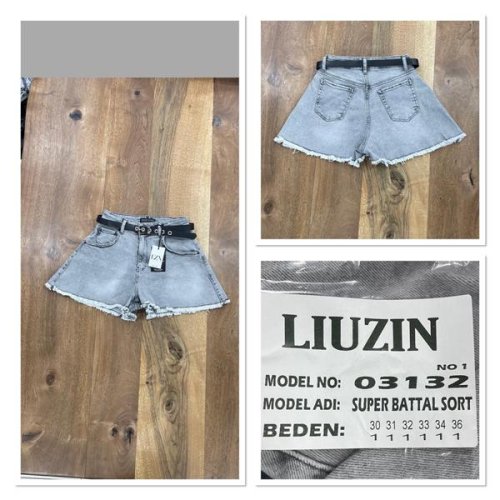 Шорты Jeans Club (30-36) 3132 l.grey (лето) Jeans Club 3132 l.grey