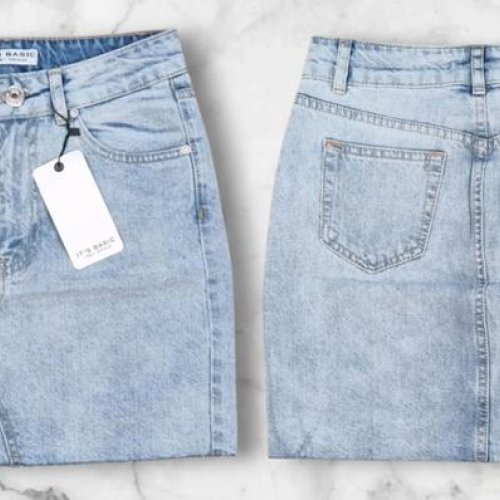 Юбка Maxim Jeans (34-40) 1094 l.blue (лето) Maxim Jeans 1094 l.blue