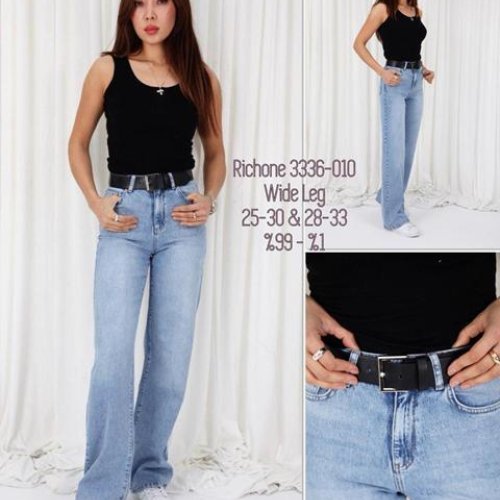 Джинсы Maxim Jeans (25-30) 3336-010 l.blue (деми) Maxim Jeans 3336-010 l.blue