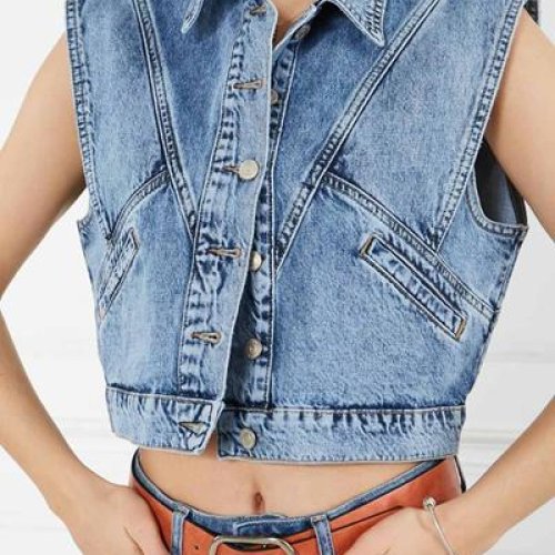 Жилетка Maxim Jeans (S-L) 6303 blue (лето) Maxim Jeans 6303 blue