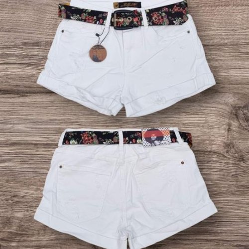 Шорты Maxim Jeans (26-32) 6640 white (лето) Maxim Jeans 6640 white