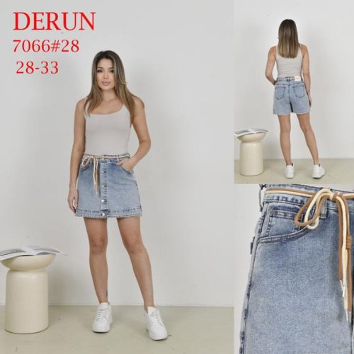 Юбка-шорты Maxim Jeans (28-33) 7066 blue (лето) Maxim Jeans 7066 blue