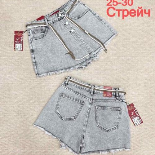 Юбка-шорты Maxim Jeans (25-30) F118 l.grey (лето) Maxim Jeans F118 l.grey