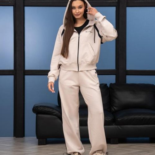 Костюм спорт AZNA (XS-L) Д170 beige (деми) AZNA Д170 beige