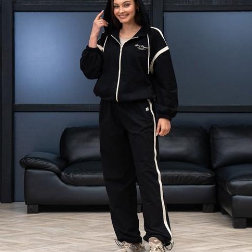 Костюм спорт AZNA (XS-L) Д165 black (деми) AZNA Д165 black