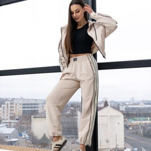 Костюм спорт AZNA (XS-L) Д124 beige (деми) AZNA Д124 beige