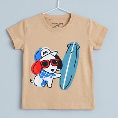 Футболка Dino (1-4) D826 beige (лето) Dino D826 beige