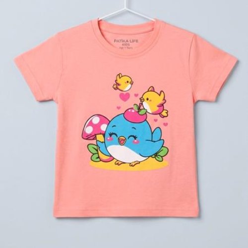 Футболка Dino (1-4) D841 peach (лето) Dino D841 peach