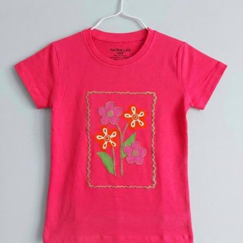 Футболка Dino (4-8) D872 fuchsia (лето) Dino D872 fuchsia