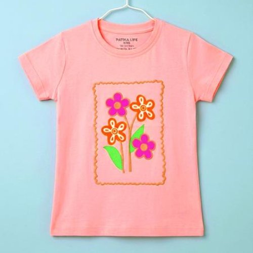 Футболка Dino (4-8) D873 peach (лето) Dino D873 peach