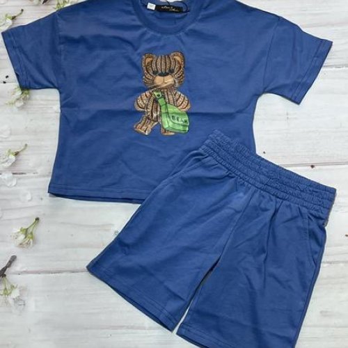 Костюм Marimaks (98-122) 1034 blue (лето) Marimaks 1034 blue