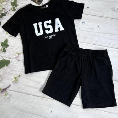 Костюм Marimaks (98-122) 1068 black (лето) Marimaks 1068 black