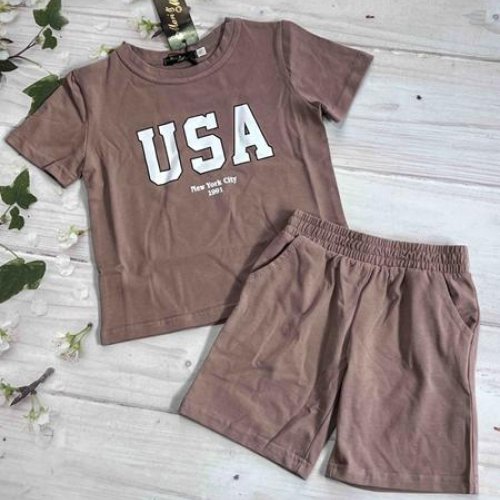 Костюм Marimaks (98-122) 1068 brown (лето) Marimaks 1068 brown