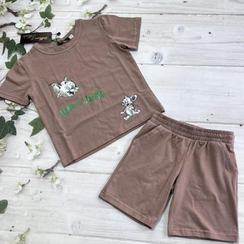 Костюм Marimaks (98-122) 1071-1 brown (лето) Marimaks 1071-1 brown