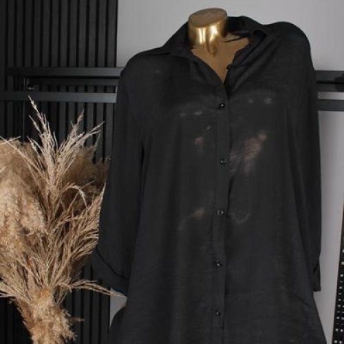 Рубашка Sun&Sea (XL-5XL) SD146 black (лето) Sun&Sea SD146 black