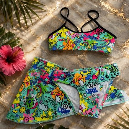 Комплект Sun&Sea (28-36) XM2054 green (лето) Sun&Sea XM2054 green