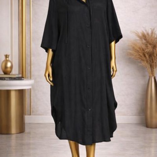 Платье Sun&Sea (XL-5XL) SD121-3 black (лето) Sun&Sea SD121-3 black