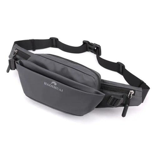Бананка Fashion Bag (21*13*5) 110026-3 grey (деми) Fashion Bag 110026-3 grey
