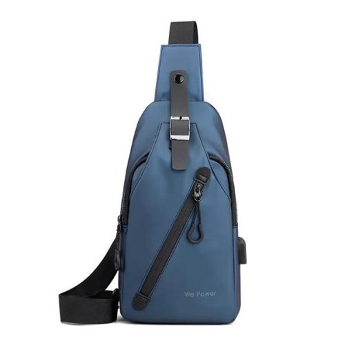 Бананка Fashion Bag (33*17*6) 110032-4 blue (деми) Fashion Bag 110032-4 blue