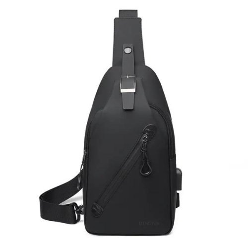 Бананка Fashion Bag (31*18*8) 1616-1 black (деми) Fashion Bag 1616-1 black