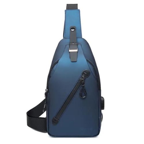 Бананка Fashion Bag (31*18*8) 1616-3 blue (деми) Fashion Bag 1616-3 blue