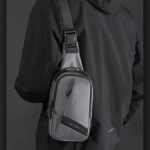 Бананка Fashion Bag (28*17*9) 2113-3 grey (деми) Fashion Bag 2113-3 grey