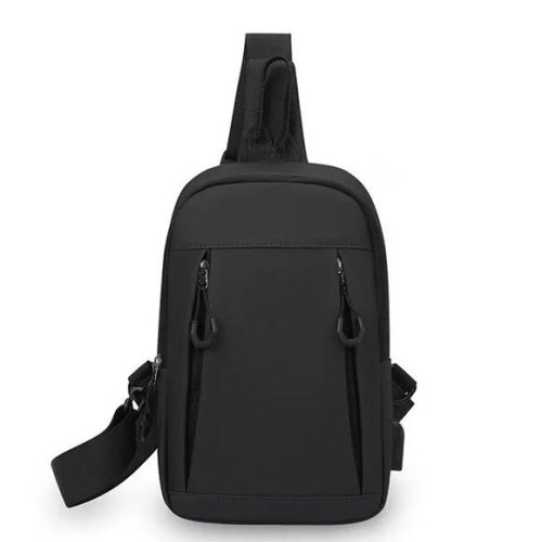 Бананка Fashion Bag (28*18*8) 8608-4 black (деми) Fashion Bag 8608-4 black
