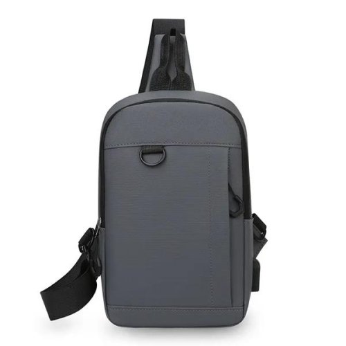 Бананка Fashion Bag (28*18*8) 8609-1 grey (деми) Fashion Bag 8609-1 grey