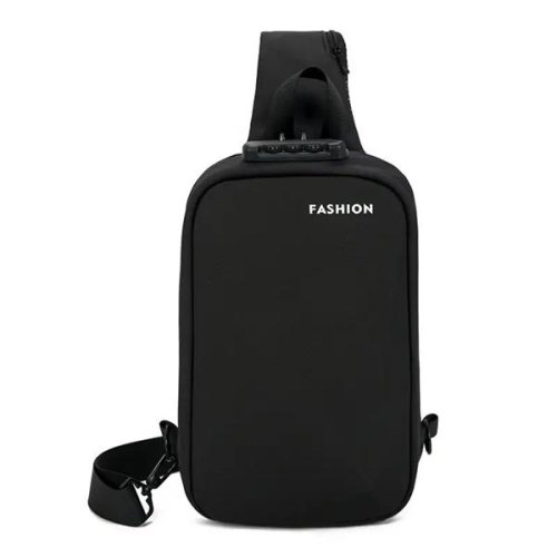 Бананка Fashion Bag (31*18*7) D05-3 black (деми) Fashion Bag D05-3 black