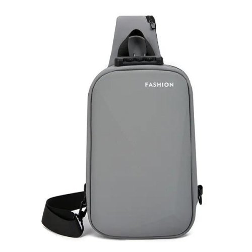 Бананка Fashion Bag (31*18*7) D05-4 l.grey (деми) Fashion Bag D05-4 l.grey