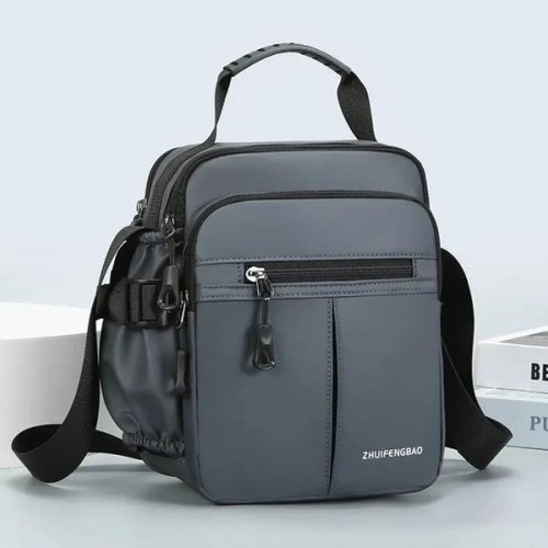 Бананка Fashion Bag (25*20*10) D17-1 grey (деми) Fashion Bag D17-1 grey
