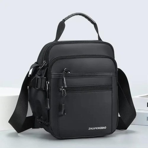 Бананка Fashion Bag (25*20*10) D19-1 black (деми) Fashion Bag D19-1 black