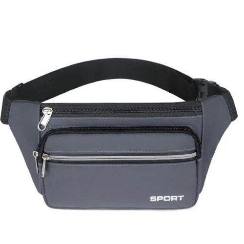Бананка Fashion Bag (26*13*3) 1106-3 grey (деми) Fashion Bag 1106-3 grey