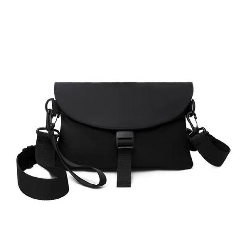 Бананка Fashion Bag (26*17*2) 85855-3 black (деми) Fashion Bag 85855-3 black