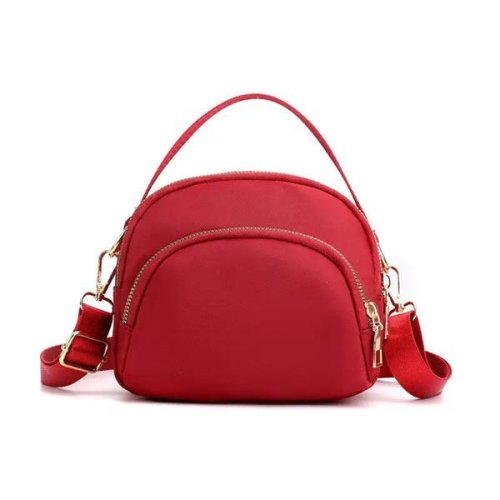 Бананка Fashion Bag (17*14*8) K114-1 red (деми) Fashion Bag K114-1 red