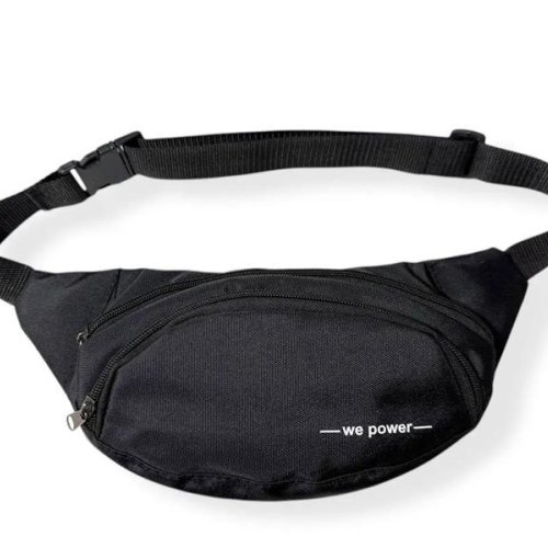 Бананка Fashion Bag (38*16*7) NO01-18 black (деми) Fashion Bag NO01-18 black